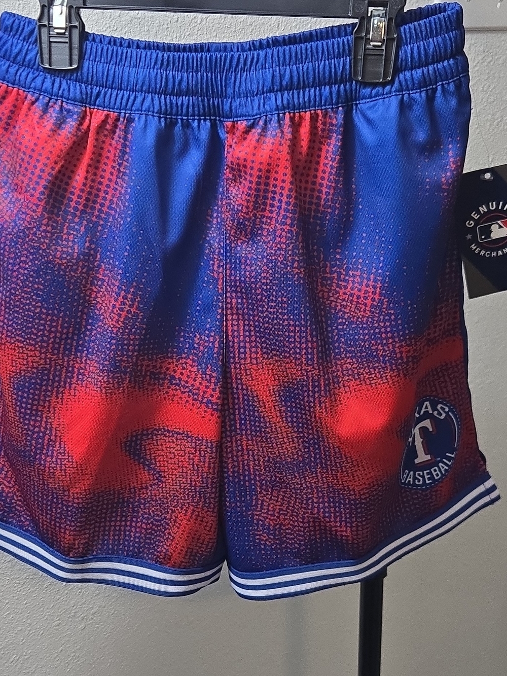 Genuine Merchandise Blue & Red Athletic Baseball Shorts